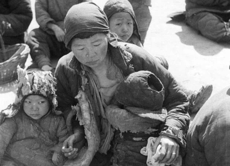 1942河南人吃人图片（揭秘河南大饥荒真实惨状） 1