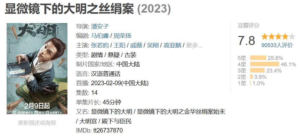 2023年四大必爆电视剧（精选4部高分电视剧） 17
