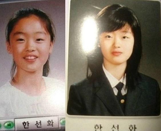 韩国女星整容照片（14位韩国女明星整形前后对比照） 45
