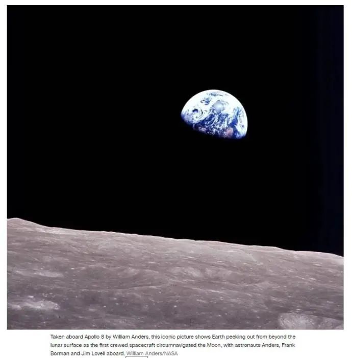 90岁美国前宇航员飞机失事遇难，曾拍下经典的“地球升起”照片 3